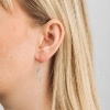 Billede af Studio Z "Lace" øreringe sølv m. cz