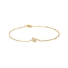 Billede af Studio Z "Lace" armbånd forgyldt sølv m. cz (16+2 cm)