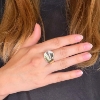 Billede af Ring "Podium" 14 karat facon 13,2 gr. (prisen er excl. guld)