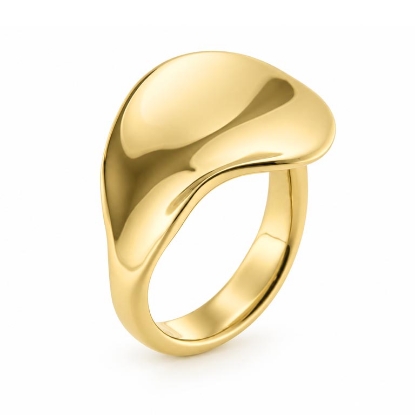 Billede af Ring "Podium" 8 karat guld