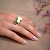 Billede af Ring "Podium" 8 karat facon 11,5 gr. (prisen er excl. guld)