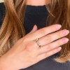 Billede af Ring hjerter 8 kt. (hjertering)