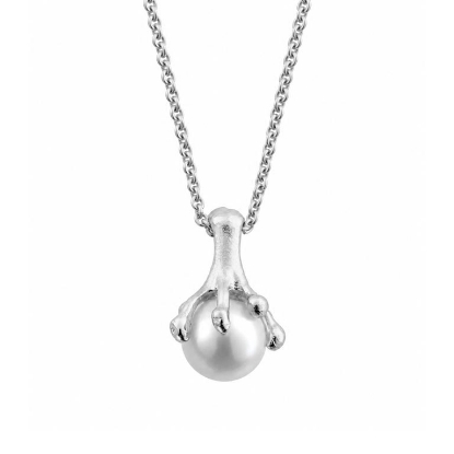 Billede af Vedhæng ferskvands perle 9-9½ mm. 14 kt. hvg.