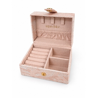 Billede af Aqua Dulce Mini Jewellery Box - Rose smykkeskrin