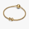 Billede af Pandora Forever & Always Uendelighedscharm forgyldt metalblanding