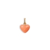 Billede af Jane Kønig Pink Coral Heart vedhæng 14 kt. guld