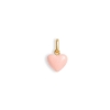Billede af Jane Kønig Pale Pink Coral Heart vedhæng 14 kt. guld