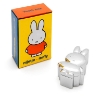 Billede af Nordahl Andersen Tand- /Hårlokæske Miffy sølvfarvet (liggende)