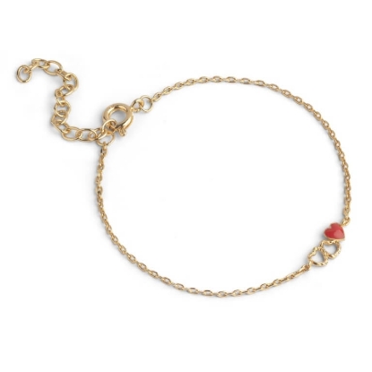Billede af ENAMEL Copenhagen Organic Unity armbånd forgyldt messing (15+4 cm)