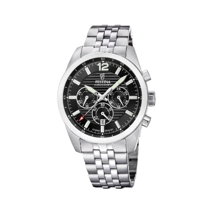 Billede af Festina Timeless Chronograph herreur F20742/3 10 bar 43,8mm