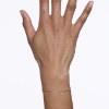 Billede af Maria Black 'Suki' armbånd sølv m. cz (17+1,5 cm)