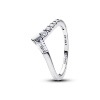 Billede af Pandora Tiara Baguette Pavé Båndring sølv m. cz (str. 50)