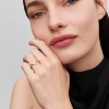 Billede af Pandora Tiara Baguette Ring forgyldt metalblanding m. cz (str. 60)