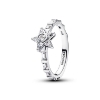 Billede af Pandora Funklende Stjerne Baguette ring sølv m. cz (str. 48)