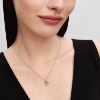 Billede af Pandora Tredobbelt Stjerne halskæde sølv + forgyldt metalblanding m. cz (40+10 cm)