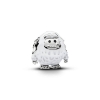 Billede af Pandora Sneklædt Yeti charm platinbelagt metalblanding m. emalje + cz