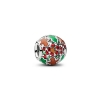 Billede af Pandora Julestemning Openwork charm platinbelagt metalblanding m. emalje