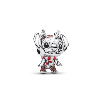 Billede af Pandora Disney Limited Edition Stitch Rensdyr charm sølv m. emalje