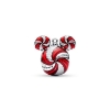 Billede af Pandora Disney Limited Edition Mickey Mouse Julepynt charm sølv m. emalje