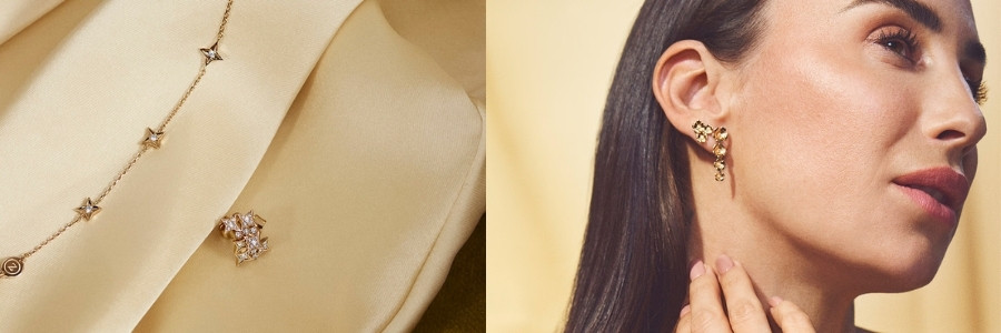 Mads Z øreringe guld - vesper og fleur 