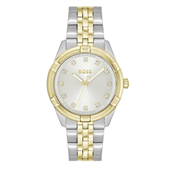 BOSS Rhea dameur stål gulddoublé 36mm 3bar
