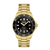 BOSS Ace Athleisure herreur stål gulddoublé 43mm 20bar