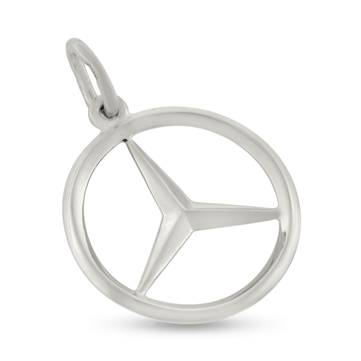 Vedhæng Mercedes stjerne 925s.