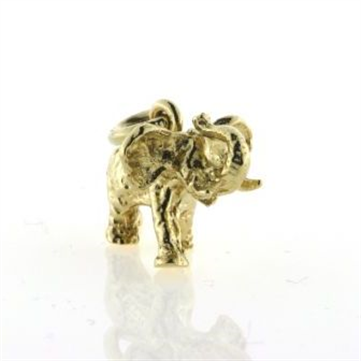 Vedhæng elefant 14 kt. facon 6,1 gr. (prisen er excl. guld)