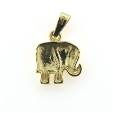 Vedhæng elefant 8 kt. facon 1,9 gr. (prisen er excl. guld)