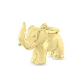 Vedhæng elefant (lg. 18 mm.)  14 kt. facon 7,5 gr (prisen er excl. guld)