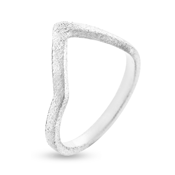 Pind J. Design Ring V ring 925s sølv (vring)