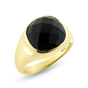 Ring sort spinel sten 11*11mm.