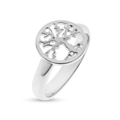 Ring Livets træ 925s
