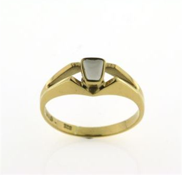 Tand ring 14 kt