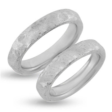 Vielses & Forlovelses ringe, profil oval, sølv SE VARIANTER og priser