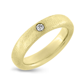 Ring brillant 14 kt. str -59