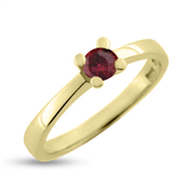 Dream Delux ring m. ægte rubin 0,15 ct. 14 kt. 