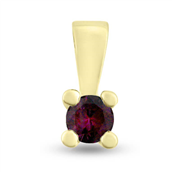 Dream Delux vedhæng m. rubin 4,0 mm. ca. 0,32 ct. 14 kt.  