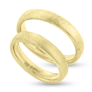 Vielses & Forlovelses ringe, oval profil 3,9 * 1,8 mm. SE VARIANTER og priser