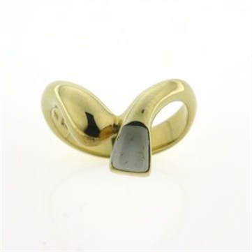 Ring m. 1 tand 8 kt
