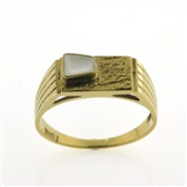 Tand ring 14 kt. fac. 4,6 gr