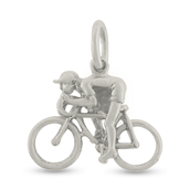 Vedhæng cykelrytter 925 s