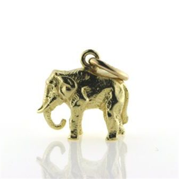 Vedhæng elefant 8 kt. facon 6,9 gr. (prisen er excl. guld)