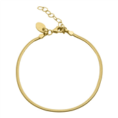 Aqua Dulce Mitzi armbånd forgyldt sølv (17 + 3 cm)