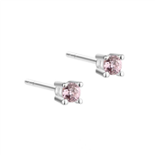 Aqua Dulce Big Kaya Rose øreringe sølv m. cz