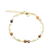 Aqua Dulce Golden Sand armbånd forgyldt sølv m. fvp (17 + 3 cm)