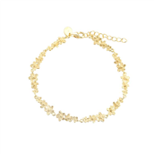 Aqua Dulce Jasmin armbånd forgyldt sølv (17 + 3 cm)