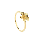 Aqua Dulce Jasmin ring forgyldt sølv (str. 50-62)