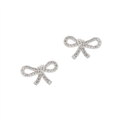 Aqua Dulce Bow Tie øreringe sølv