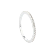Aqua Dulce Darling Raya ring sølv m. cz (str. 50-62)